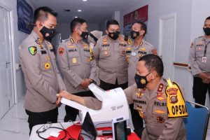 Kapolda Irjen Pol Eko Indra Saksikan Langsung Launcing Vaksinasi Covid-19