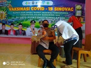 Polres OKU Lakukan Pengamanan Ketat Pelaksanaan Vaksin Covid-19