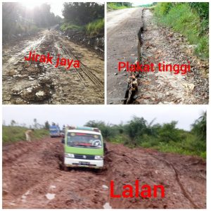 Diduga kurang pengawasan, Sejumlah Pembangunan Jalan terkesan kejar tayang
