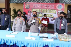 Kedapatan bawa Narkotika diduga jenis Sabu 25 Kg, TH ditangkap Polda Sumsel