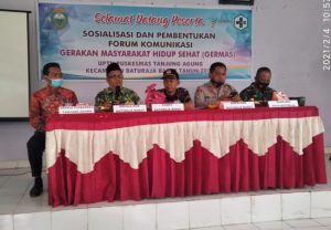 Puskesmas Tanjung Agung gelar sosialisasi dan pembentukan Forum Komunikasi Germas