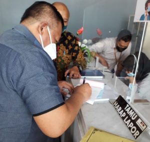 Tuntut keadilan terkait OTT Muba TA 2015, Islan Hanura dan Aidil Fitri sambangi Dewas KPK