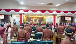 Rapat Paripurna ke-II Masa Persidangan Ke-I DPRD Kota Prabumulih dalam Rangka Memperingati Hari Jadi Kota Prabumulih Ke-23 Tahun 2024