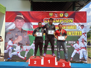 Kemenangan Spektakuler! Atlet Karate Polda Sumsel Sabet 6 Emas di Piala Pangdam II Sriwijaya