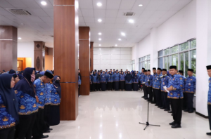 Pj Wako Lubuk Linggau Pimpin Apel Pembinaan Netralitas ASN