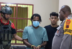 Satgas Damai Cartenz Sukses Giring Tersangka KKB ke Polda Papua