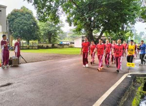 Jaga Ketahanan Fisik, Kapolda Sumsel dan Jajaran Semangat Tes Samjas