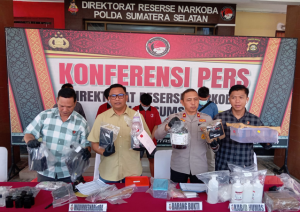 Geger! Polda Sumsel Bongkar Pabrik Narkoba Sinte di Palembang, Sasar Pelajar & Mahasiswa!