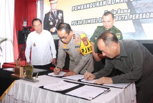 Program Nasional! Kapolda Sumsel Bangun 622 Unit Rumah Bersubsidi bagi Personel Polri