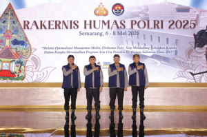 Rakernis Humas Polri 2025 Resmi Dibuka, Tegaskan Komitmen Menuju Indonesia Emas 2045