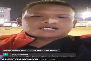Aksi Asusila Live Instagram Gegerkan Palembang! Ales Gancang Resmi Ditangkap Polisi