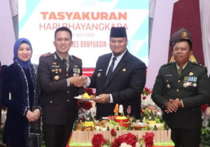 Hari Bhayangkara ke-79, Sekda Banyuasin : Polri Garda Terdepan untuk Rakyat