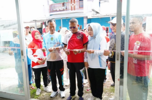 Wali Kota Arlan Resmikan Gedung Serba Guna Vina Sejahtera 1, Warga Prabumulih Langsung Beri Sambutan Meriah!