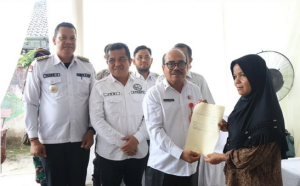 Warga Sungai Medang Akhirnya Resmi Punya Sertifikat Tanah, Antusias Sambut Program Pemerintah!