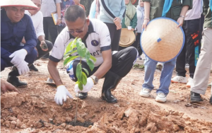 Prabumulih Gelar Gerakan 1.000 Pohon, Wali Kota Arlan : Satukan Hati Selamatkan Lingkungan