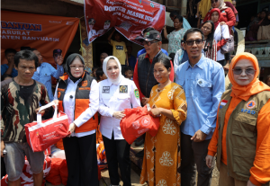 Eva Susanti & Wakil Bupati Banyuasin Kompak Gerak Cepat, Bantu Warga yang Kehilangan Tempat Tinggal
