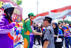 Bupati Muba Toha Tohet Keliling Venue PORPROV XV, Suntik Semangat Atlet Tuan Rumah!