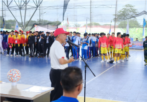 PORPROV XV Sumsel Resmi Panas! Cabor Futsal Dibuka Sekda Muba, Disambut Antusias Ribuan Penonton
