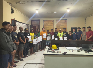 Tak Gubris Himbauan Polisi, Kades Saripi dan 9 Penambang Ilegal Diciduk di Gorontalo