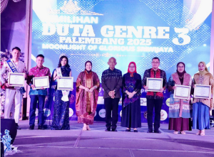 Malam Gemerlap Duta GenRe Palembang 2025 : Dewi Sastrani Ratu Dewa Titip Pesan Penting untuk Generasi Muda!