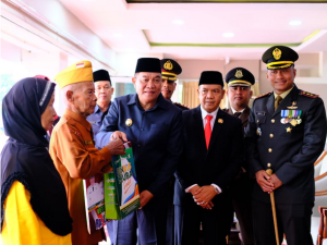 Khidmat! Bupati Muba H. M. Toha Pimpin Upacara Hari Pahlawan ke-80, Serukan Semangat Perjuangan di Era Modern!