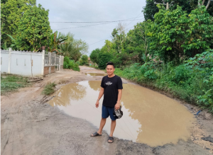 Jalan di Talang Sabah Rusak Parah! Warga Muba Geram : “Pemerintah ke Mana?”