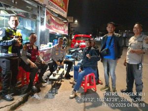 Patroli Subuh Polsek IB I Palembang Bikin Begal Hilang? Warga : “Sekarang Aman!”