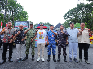 Wali Kota Palembang Lepas 10 Truk Bantuan untuk Aceh, Sumbar dan Sumut