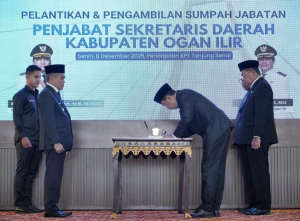 Purna Tugas Muhsin Abdullah, Tongkat Sekda Diserahkan ke Dicky Syailendra