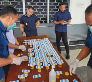 108 WBP Rutan Kelas I Palembang Jalani Tes Urine, Hasilnya Mengejutkan