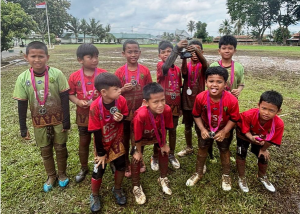 Laskar Menyala Bersinar! SSB Palembang Soccer Skills Runner Up Ajendam Cup U-10 2025