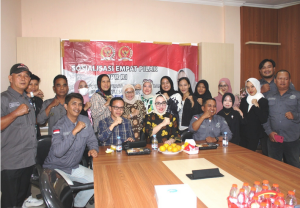 Eva Susanti Temui Jurnalis Siber Sumsel, Tegaskan Pers Pilar Demokrasi
