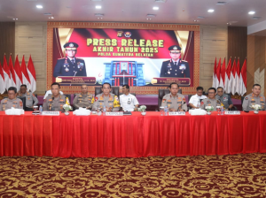 Rilis Akhir Tahun 2025, Polda Sumsel Ungkap Kriminalitas Turun 17 Persen, Narkoba Justru Meningkat