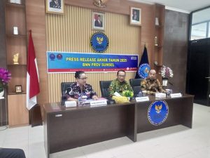 Target Terlampaui! BNNP Sumsel Ungkap 37 Perkara Narkotika, 19 Bandar Masih Buron