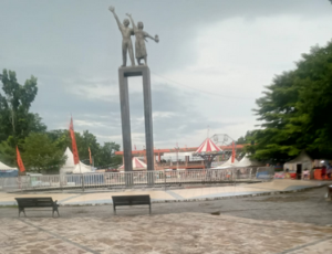 Taman Kota Disulap Jadi Pasar Malam, Diduga Dikomersialkan Rp70 Juta per Tahun