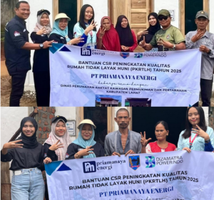 Program PKRTLH Lahat Berlanjut, Rumah Warga Keban dan Senabing Akhirnya Dibangun Permanen