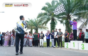 HUT Ogan Ilir ke-22 Makin Meriah! Pj Sekda Dicky Ajak Warga Jalan Santai dan Senam Massal
