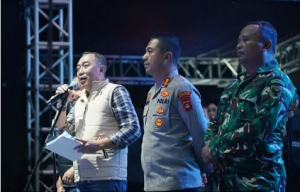 Hujan Tak Jadi Penghalang! Malam Pesta Rakyat HUT Ogan Ilir ke-22 Pecah di Tanjung Senai