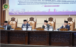 DPRD Sumsel Gelar Paripurna XXXI, Gubernur Herman Deru Paparkan Raperda Penguatan Perseroda Sumsel Energi Gemilang