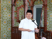 Wakil Gubernur Cik Ujang Sholat Jumat di Masjid Ummul Tumina, Tegaskan Komitmen Pembangunan Sumsel