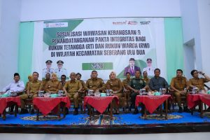 Pakta Integritas RT/RW : Garda Terdepan Palembang Menuju Kota Sehat, Cerdas, dan Peduli