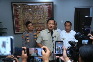 AHY Datang ke Mapolda Sumsel, ODOL Jadi Target Utama Usai Jembatan Muara Lawai Ambruk