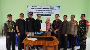 PTBA Serahkan Fasos-Fasum ke Warga Bara Lestari! Ada Ruko UMKM, Sumur Bor, hingga Rumah Marbot
