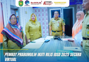 Prabumulih Siap Tancap Gas! Ikuti Rilis IDSD 2025, Fokus Tingkatkan Daya Saing Daerah