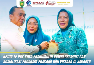 Linda Apriana Arlan Hadiri Forum Nasional, TP PKK Prabumulih Siap Perangi Stunting!