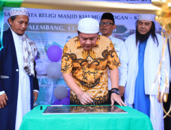 Herman Deru Resmikan Soft Launching Pusat Oleh-Oleh di Kampung Wakaf Marogan