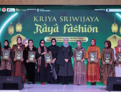 Feby Deru Buka Raya Fashion Blessing of Ramadhan, Desainer Sumsel Tampilkan Busana Muslim Terbaik