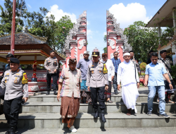 Kapolda Sumsel Sambangi Pura Agung Sriwijaya, Perkuat Keamanan Berbasis Keberagaman