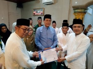 Disambut Meriah Warga Lubai, Bupati Edison Gelar Safari Ramadan di Masjid Al Munawaroh Desa Beringin