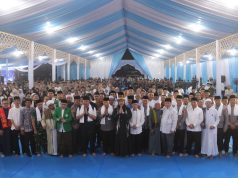 Kapolri dan Gubernur Sumsel Santuni Anak Yatim, Bahas Stabilitas Nasional di Tengah Dinamika Dunia